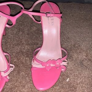 Guess strappy heels